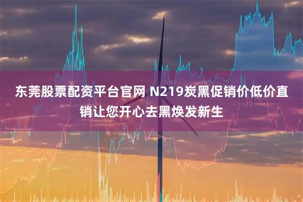 东莞股票配资平台官网 N219炭黑促销价低价直销让您开心去黑焕发新生